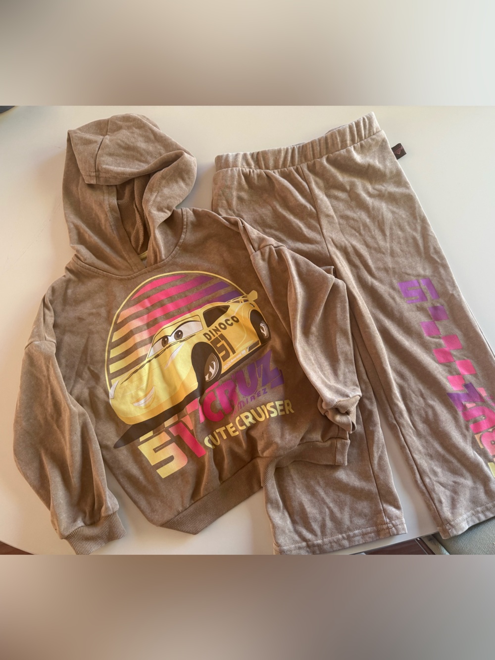 Cars / Cruz Hooded Matching Set